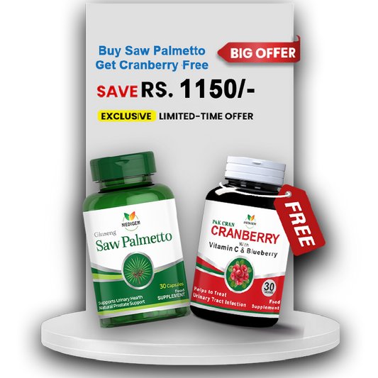 Buy Saw Palmetto Get Pak Cran (Cranberry) Free (.)